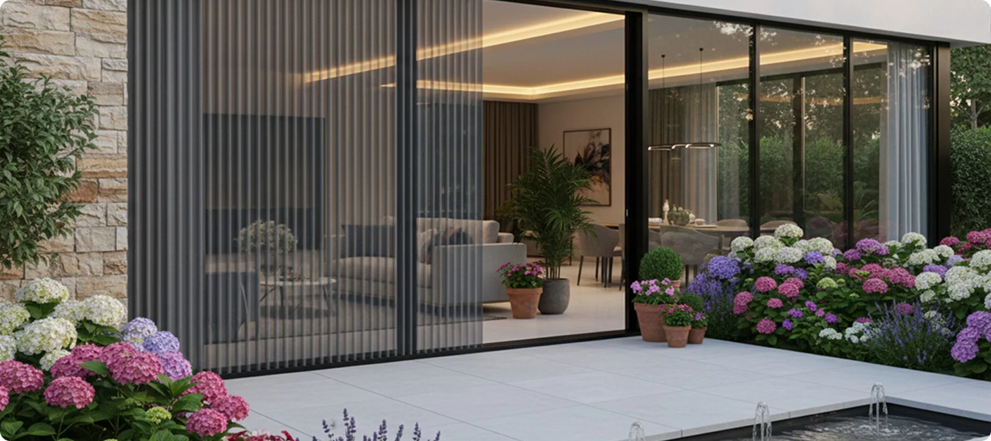 FlyScreen project reveal detail