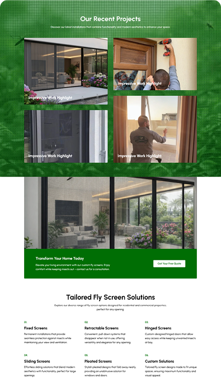 FlyScreen screen 2